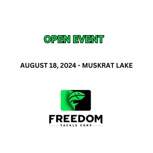 AUGUST 18, 2024 -MUSKRAT - OPEN