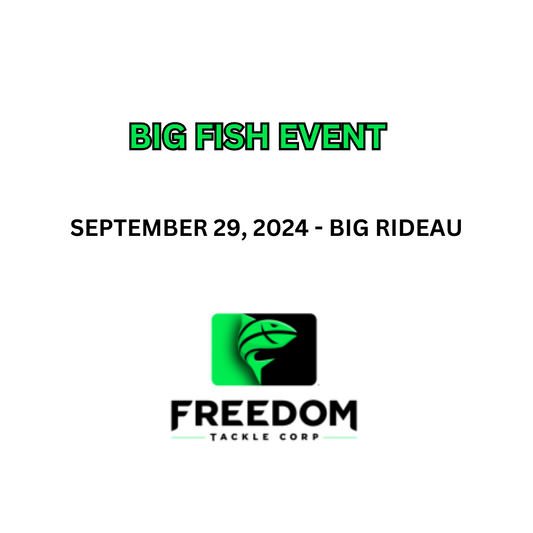 SEPTEMBER 29, 2024 -BIG RIDEAU -BIG FISH