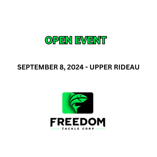 SEPTEMBER 8, 2024 -UPPER RIDEAU - OPEN